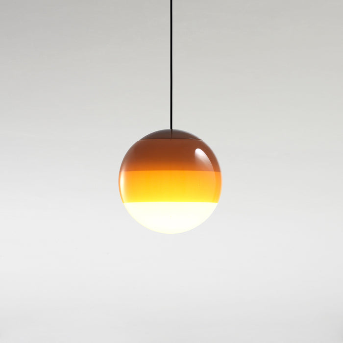 Dipping Light LED Pendant Light in Amber (Small)/Non-Dimming.