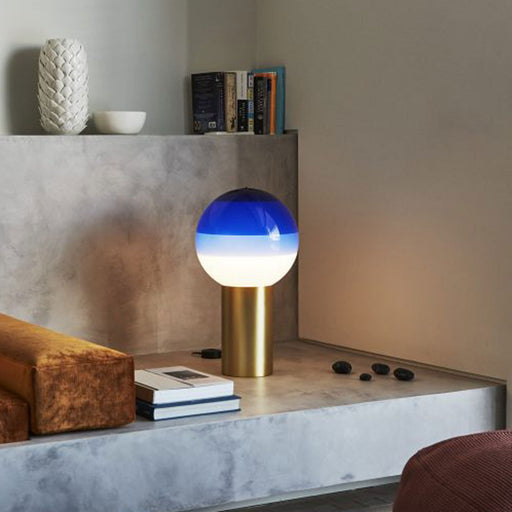Dipping Light LED Table Lamp in living room.