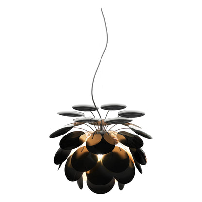 Discoco Pendant Light in Black/Gold/X-Large.