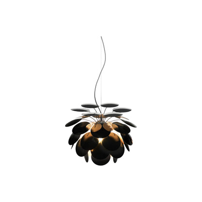 Discoco Pendant Light in Black/Gold/X-Small.