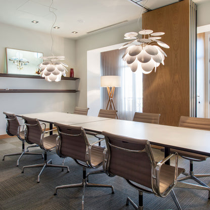 Discoco Pendant Light in living room.