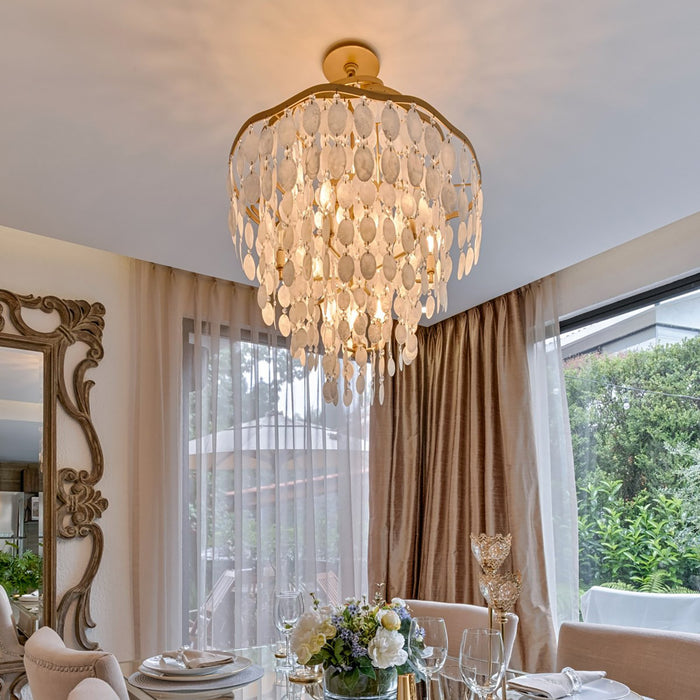 Dolce Pendant Light in dining room.