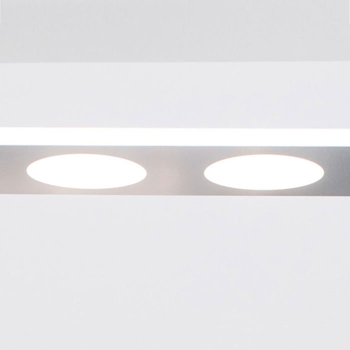 Dolmen LED Linear Suspension Light in Detail.