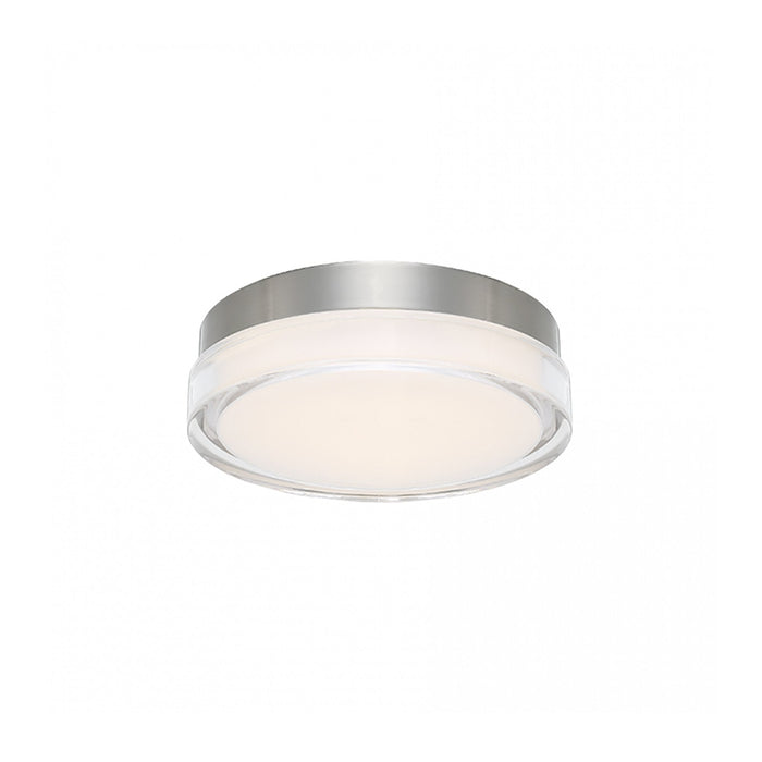 Dot LED Outdoor Wall / Ceiling Light in Stainless Steel (Small/2700K/3000K).
