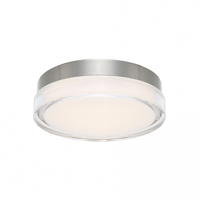 Dot LED Outdoor Wall / Ceiling Light in Stainless Steel (Large/2700K/3000K).