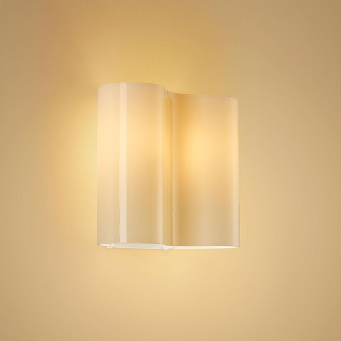 Double 07 Wall Light in Ivory.