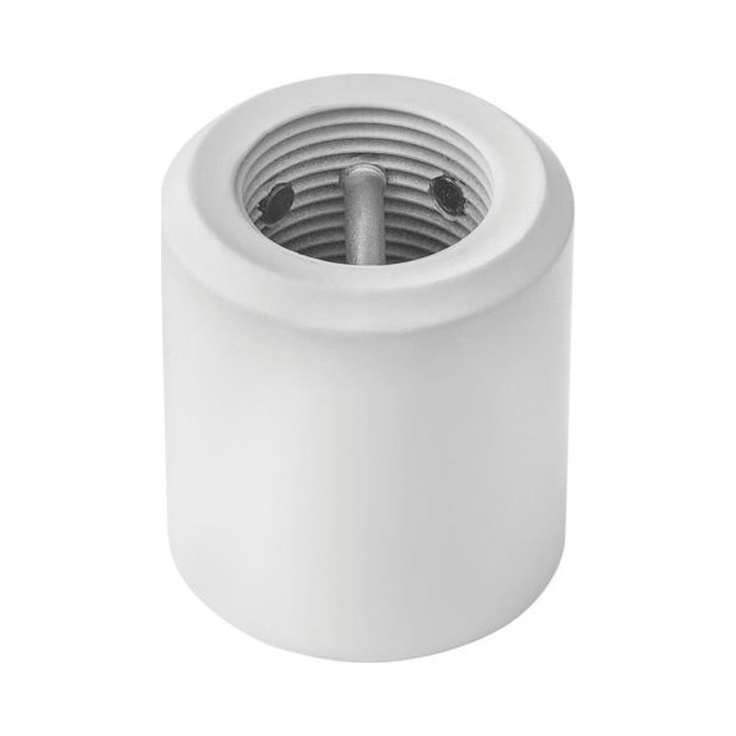 Hinkley Downrod Coupler in Chalk White.