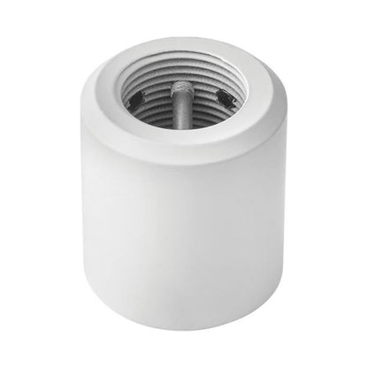 Hinkley Downrod Coupler in Matte White.