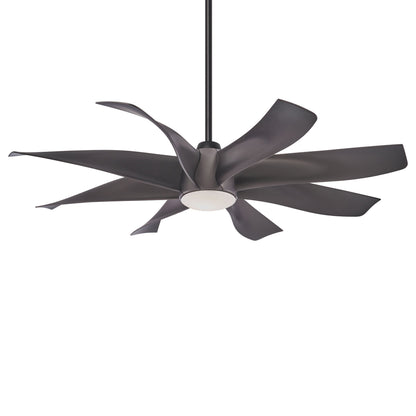 Dream Star LED Ceiling Fan in Graphite Steel.