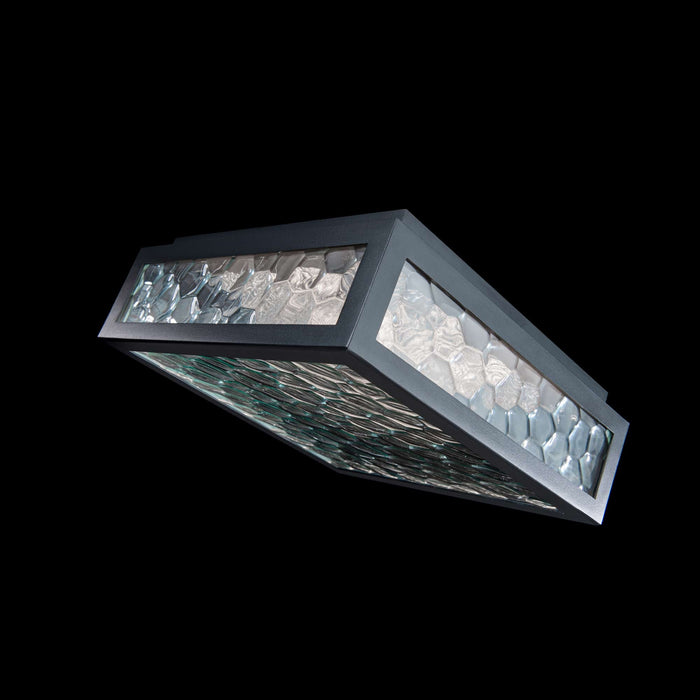 Hawthorne Outdoor LED Flush Mount Light in Detail.
