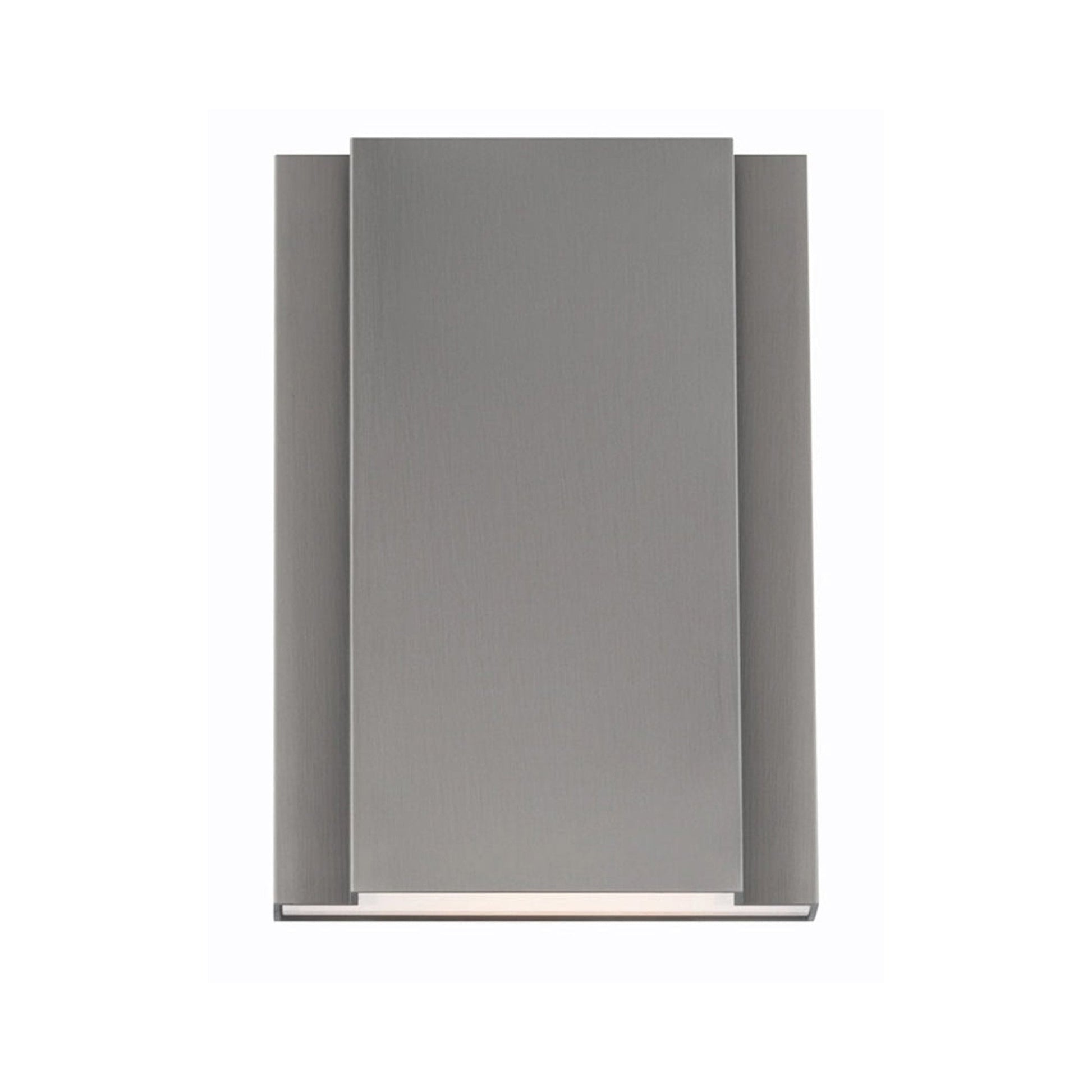 Layne LED Wall Light in Brushed Nickel.