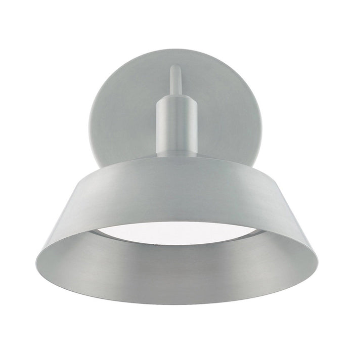 Rockport Outdoor LED Wall Light in Brushed Aluminum.