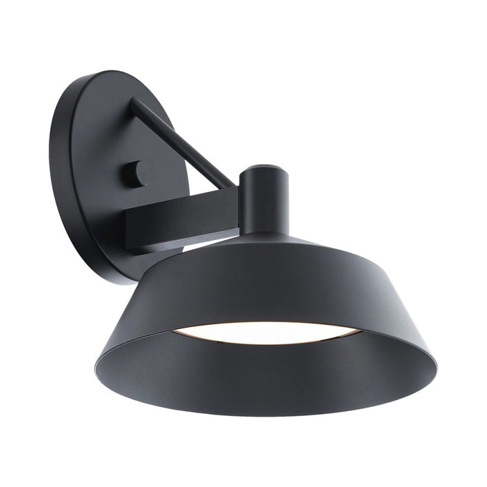 Rockport Outdoor LED Wall Light in Black.
