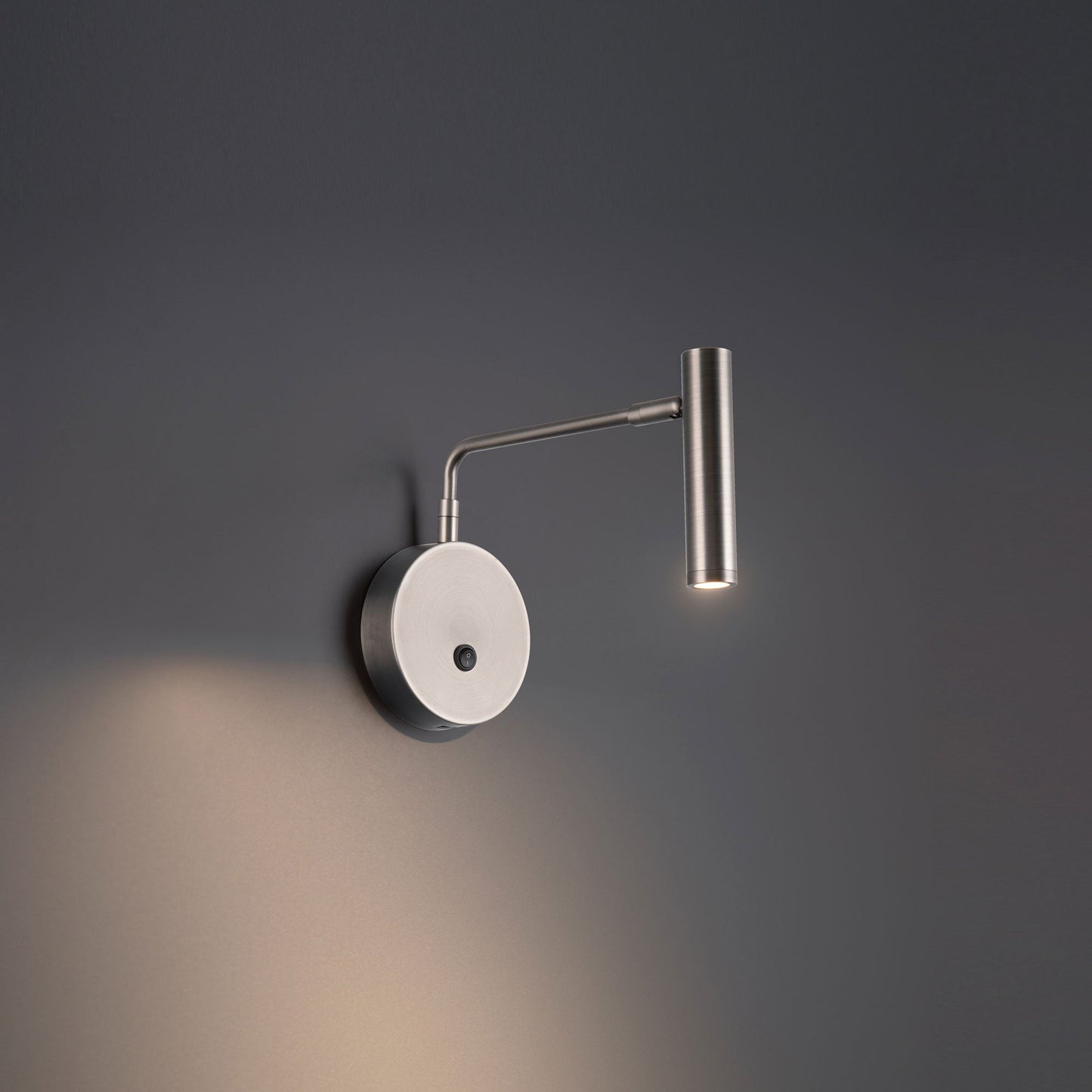 Sprig LED Swing Arm Wall Light in Detail.