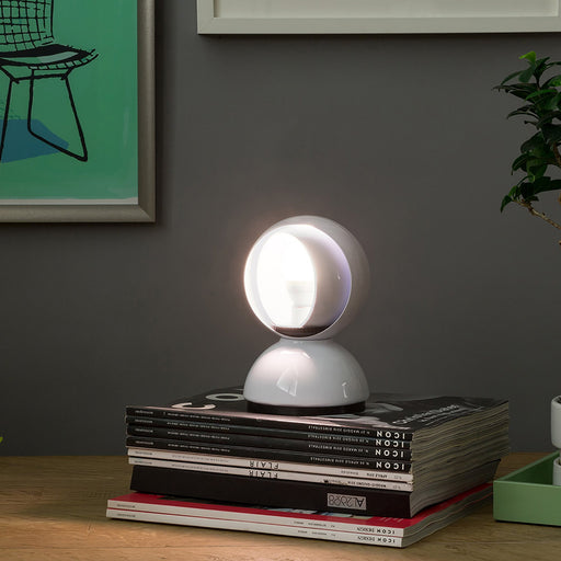 Eclisse Table Lamp in living room.