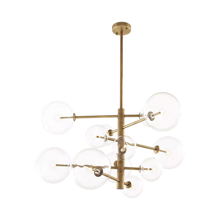 Argento Pendant Light in Antique Brass (Small).