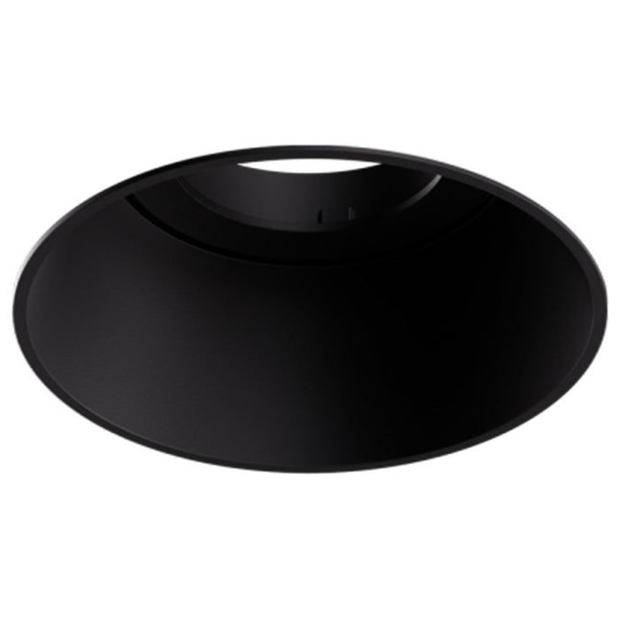 Elco Lighting Pex™ 3" Trimless Smooth Reflector Trim in Black/Reflector.