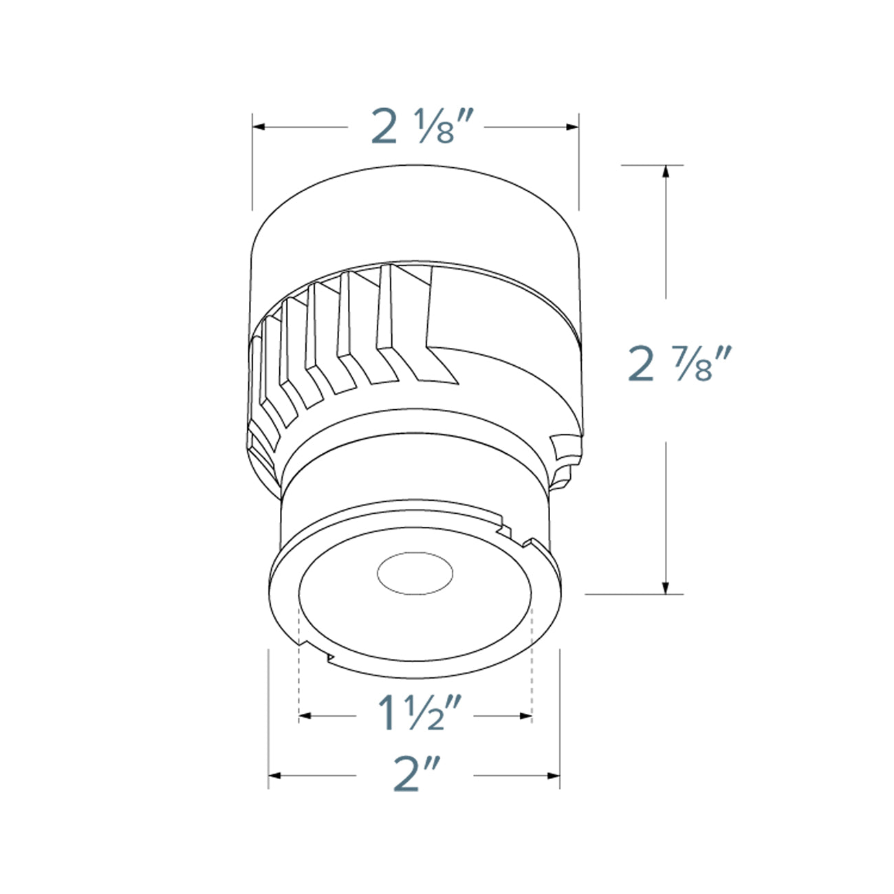 Koto™ LED Module - line drawing.