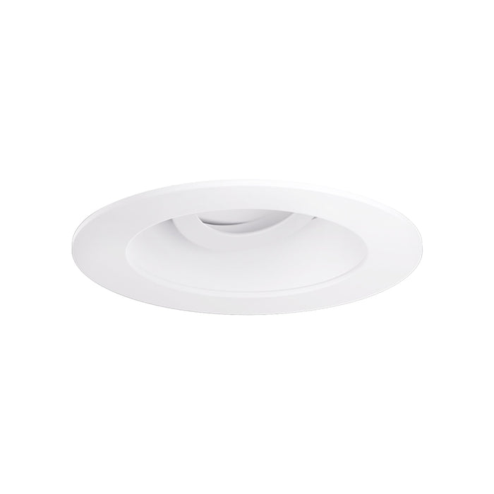 Pex™ 3″ Round Adjustable Reflector in White.