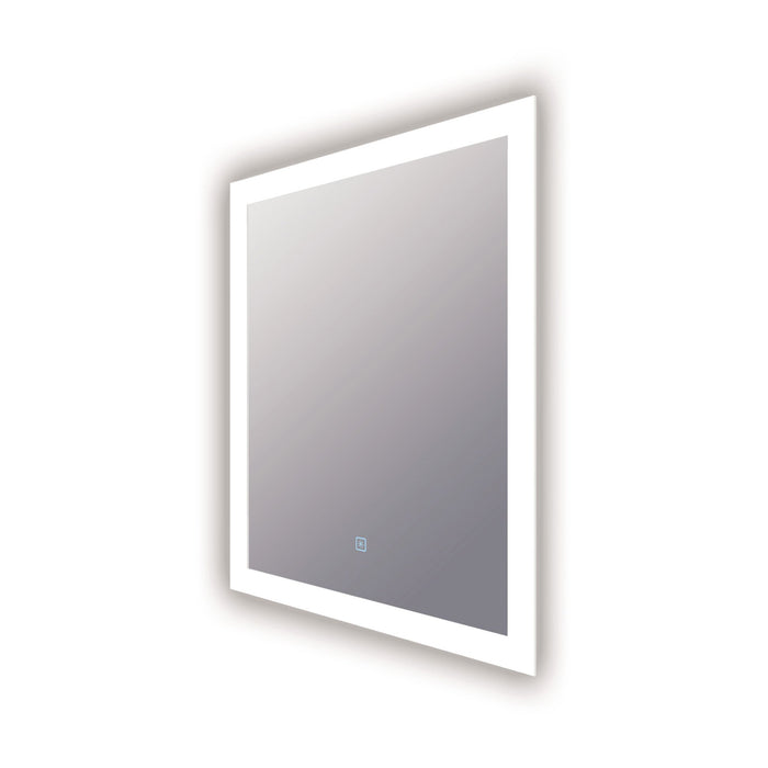 Silhouette LED Lighted Mirror in Vertical Rectangular/Small.