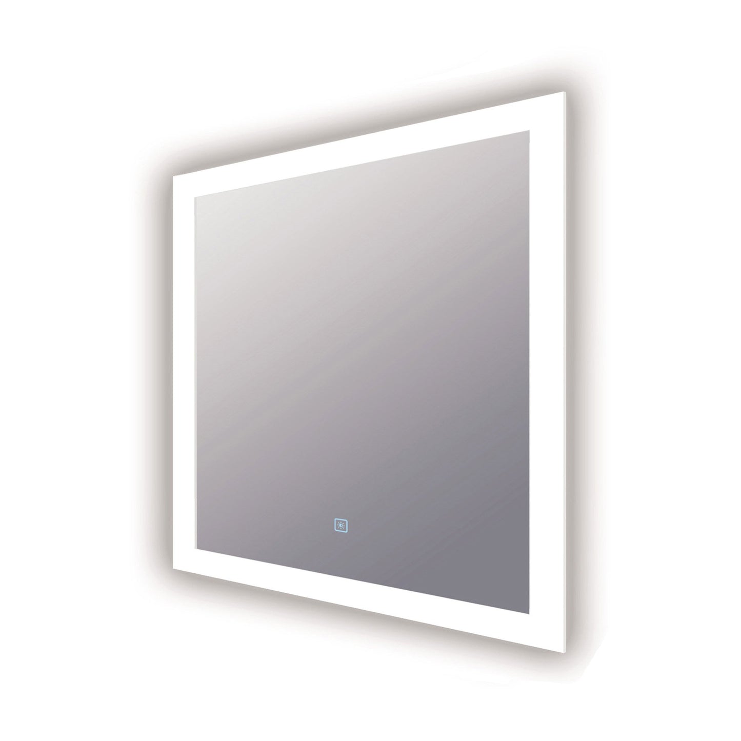 Silhouette LED Lighted Mirror in Square/Medium.