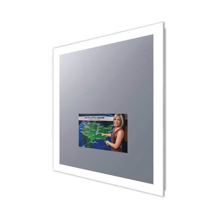 Silhouette LED Lighted Mirror TV.