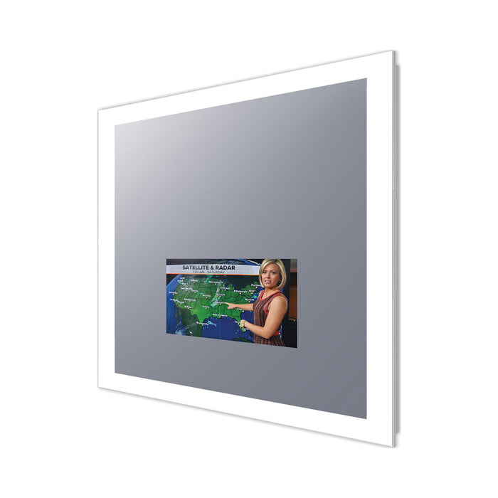 Silhouette LED Lighted Mirror TV in Medium.