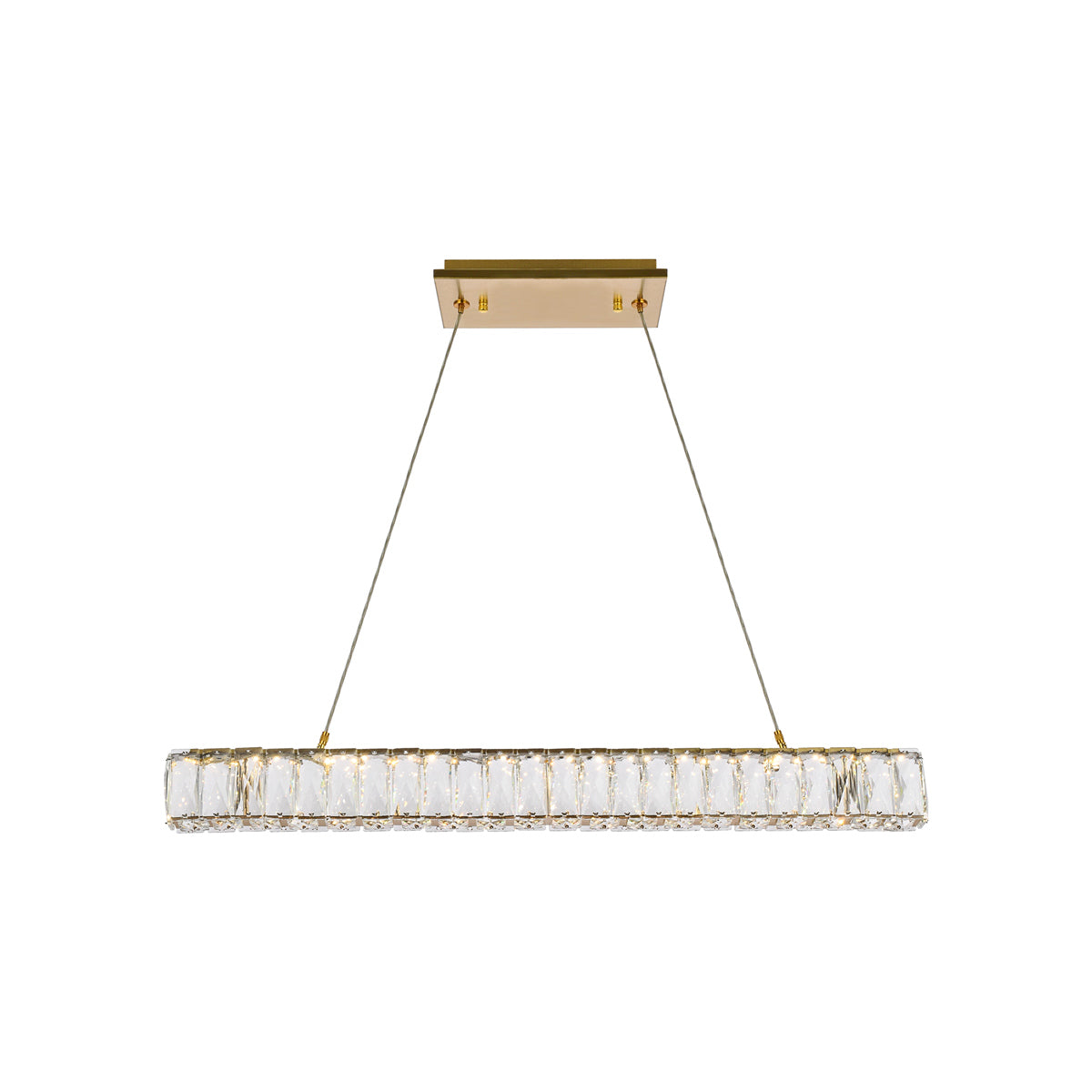 Monroe LED Linear Pendant Light (Small).