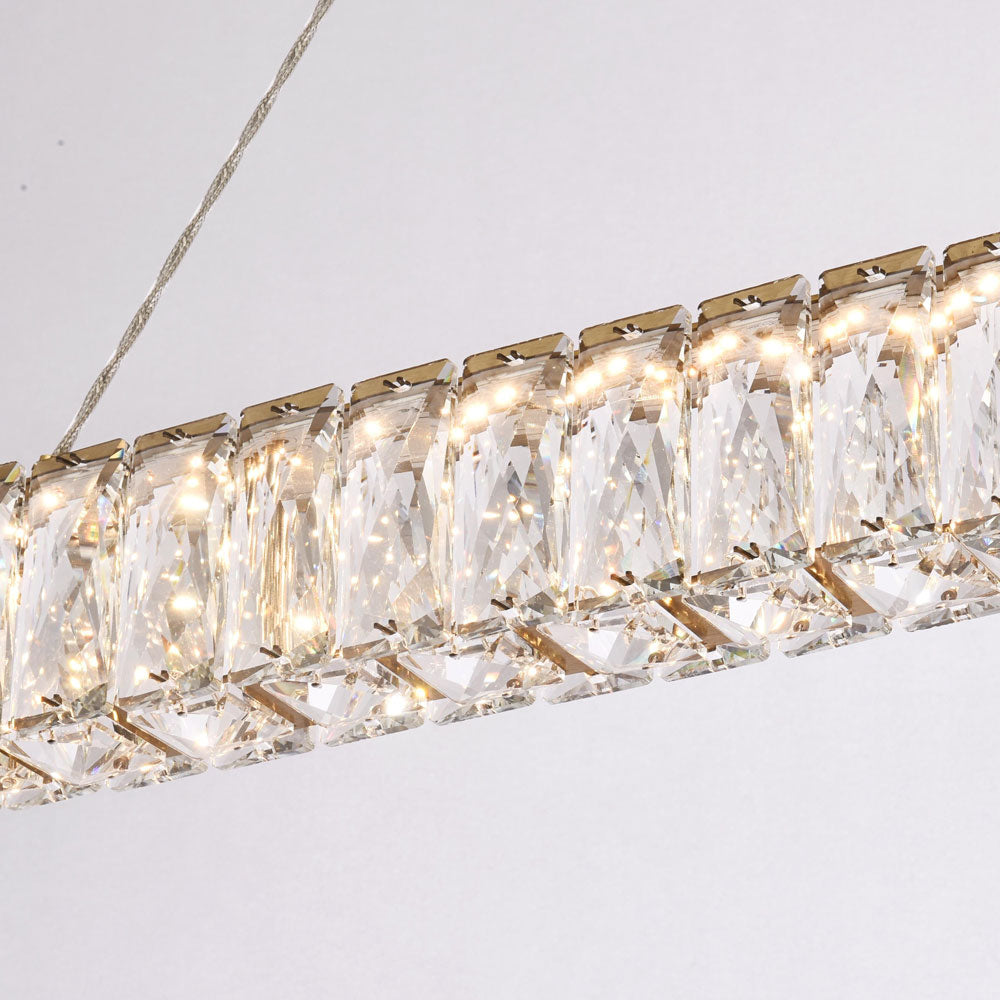 Monroe LED Linear Pendant Light in Detail.