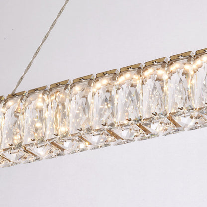 Monroe LED Linear Pendant Light in Detail.