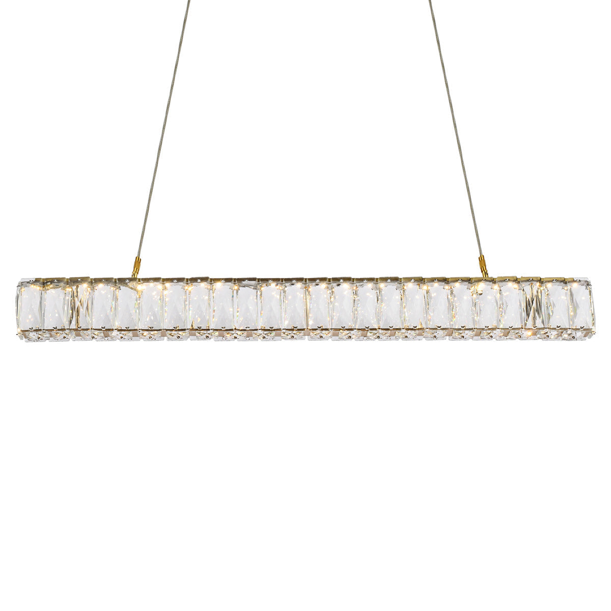 Monroe LED Linear Pendant Light in Detail.