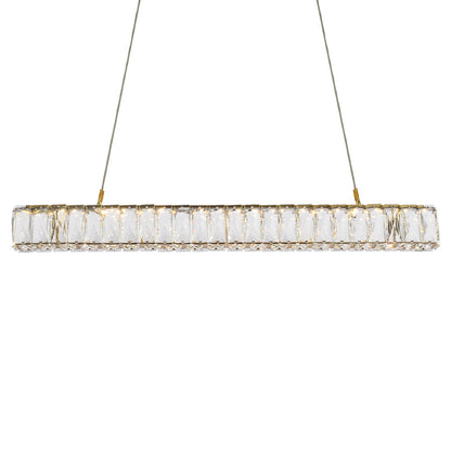 Monroe LED Linear Pendant Light in Detail.