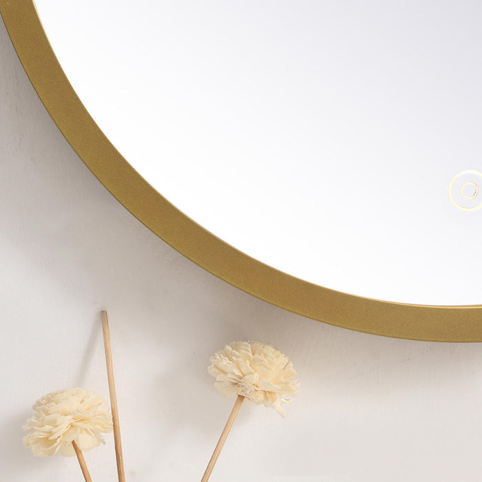 Pier LED Round Mirror Wall Light in Detail.