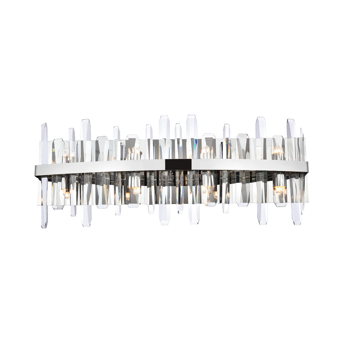 Serena Bath Wall Light in Chrome (Medium).