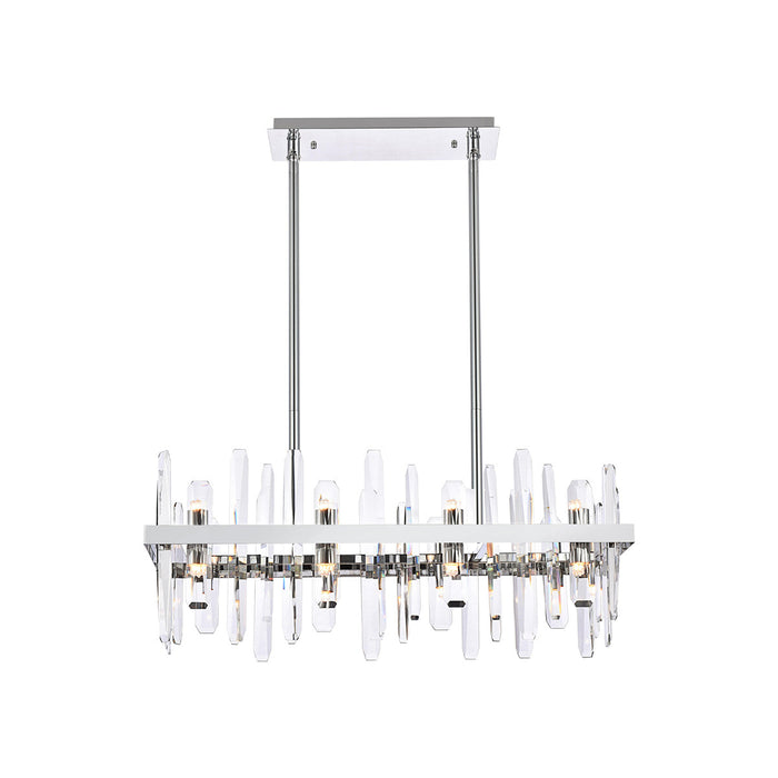 Serena Chandelier in Chrome (Small).