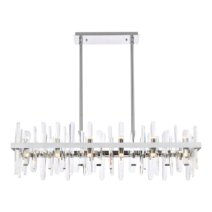 Serena Chandelier in Chrome (Large).