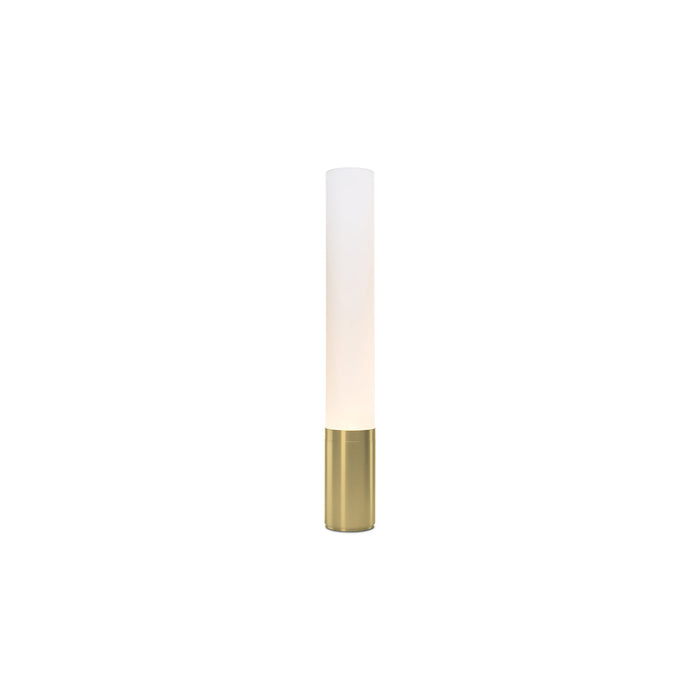 Elise Floor Lamp in Brass/Aluminum (Small).