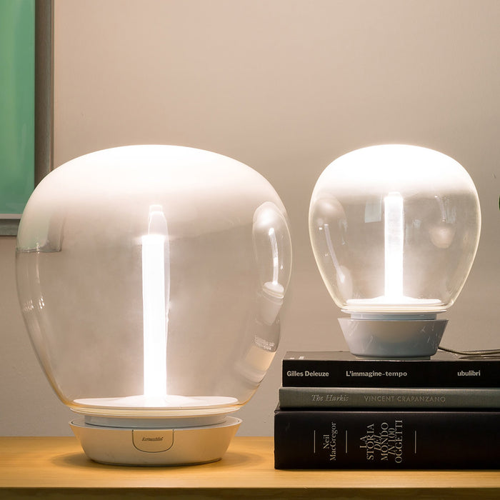 Empatia LED Table Lamp in living room.