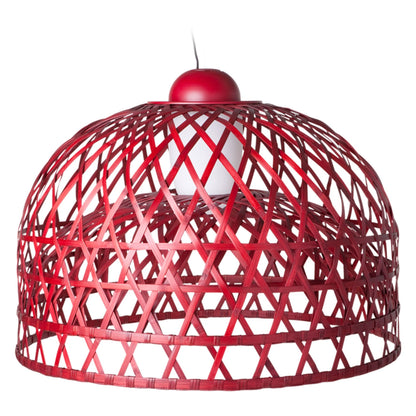 Emperor Suspension Light in Purple Red (Large).