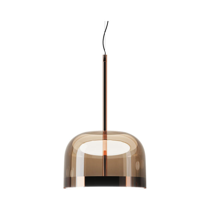 Equatore Pendant Light in Large/Glossy Copper.