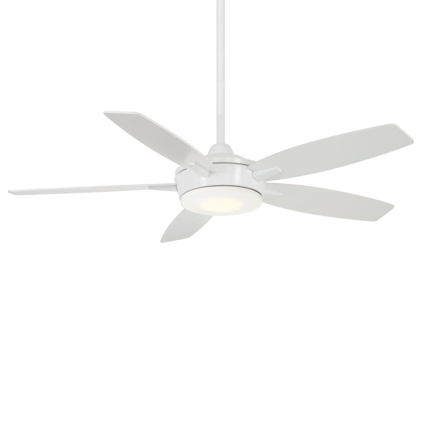 Espace LED Ceiling Fan in White.