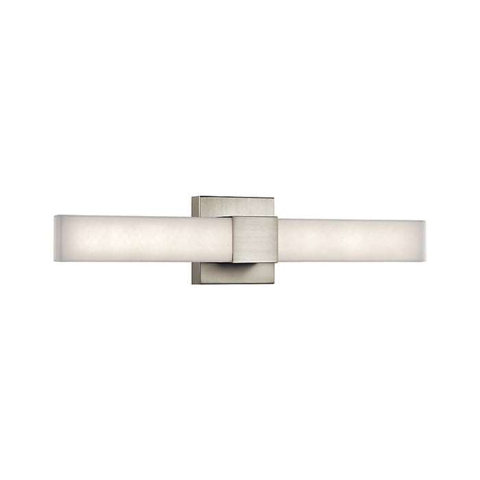 Esprit LED Bath Vanity Wall Light in Brushed Nickel (Small).