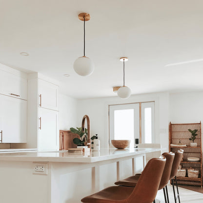 Estee Pendant Light in dining room.