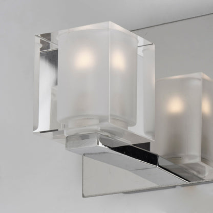 Blocs LED Bath Wall Light in Detail.