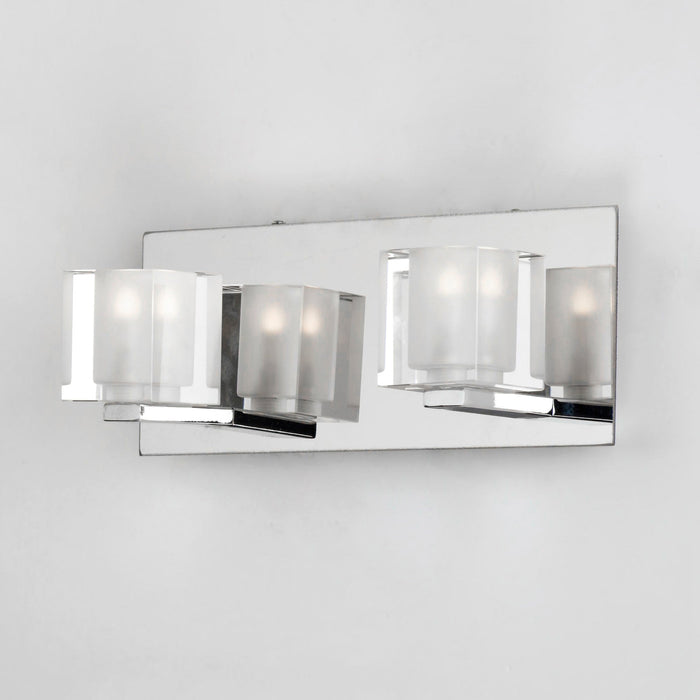 Blocs LED Vanity Wall Light in Detail.