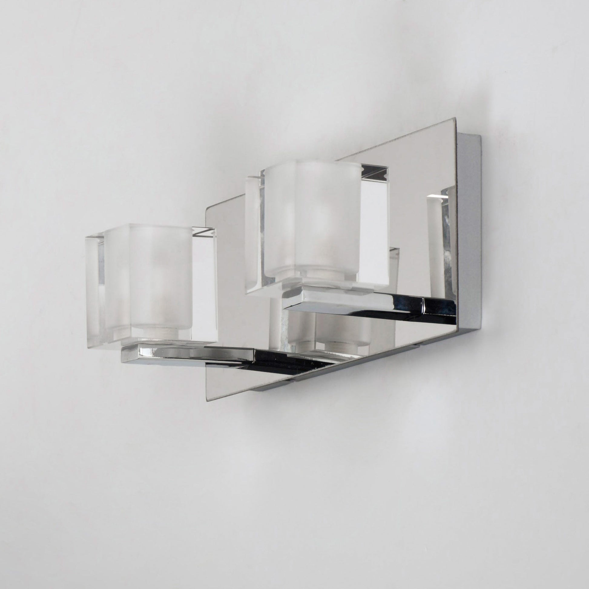 Blocs LED Vanity Wall Light in Detail.