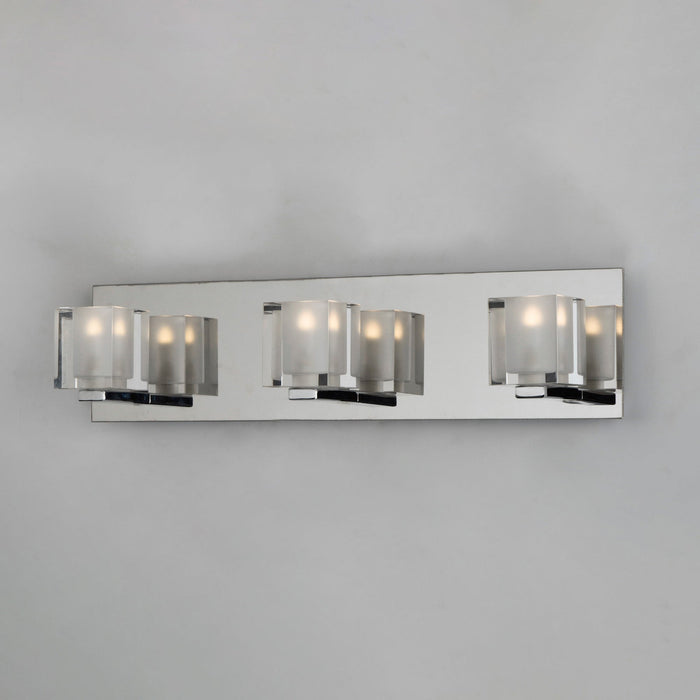 Blocs LED Vanity Wall Light in Detail.