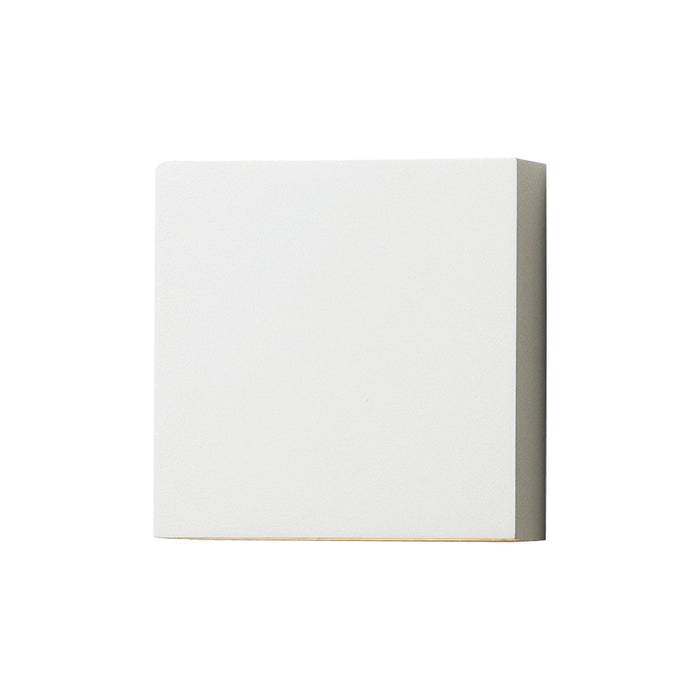 Brik LED Outdoor Wall Light in White (Small).