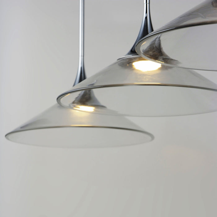 Cono LED Linear Pendant Light in Detail.