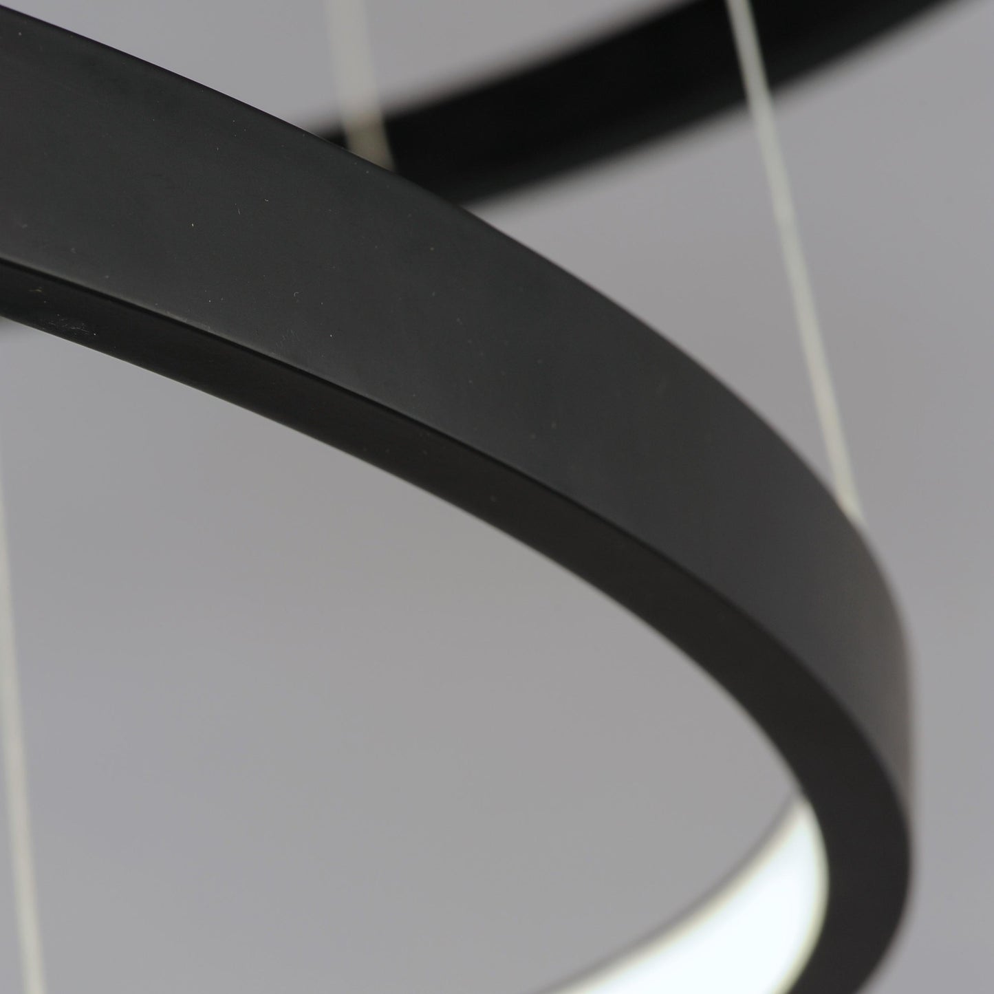 Groove LED Multi Tier Chandelier in Detail.